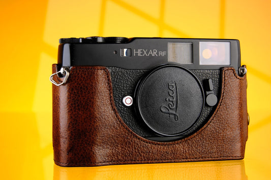 Konica Hexar RF Custom Leather Half Case - Conganc