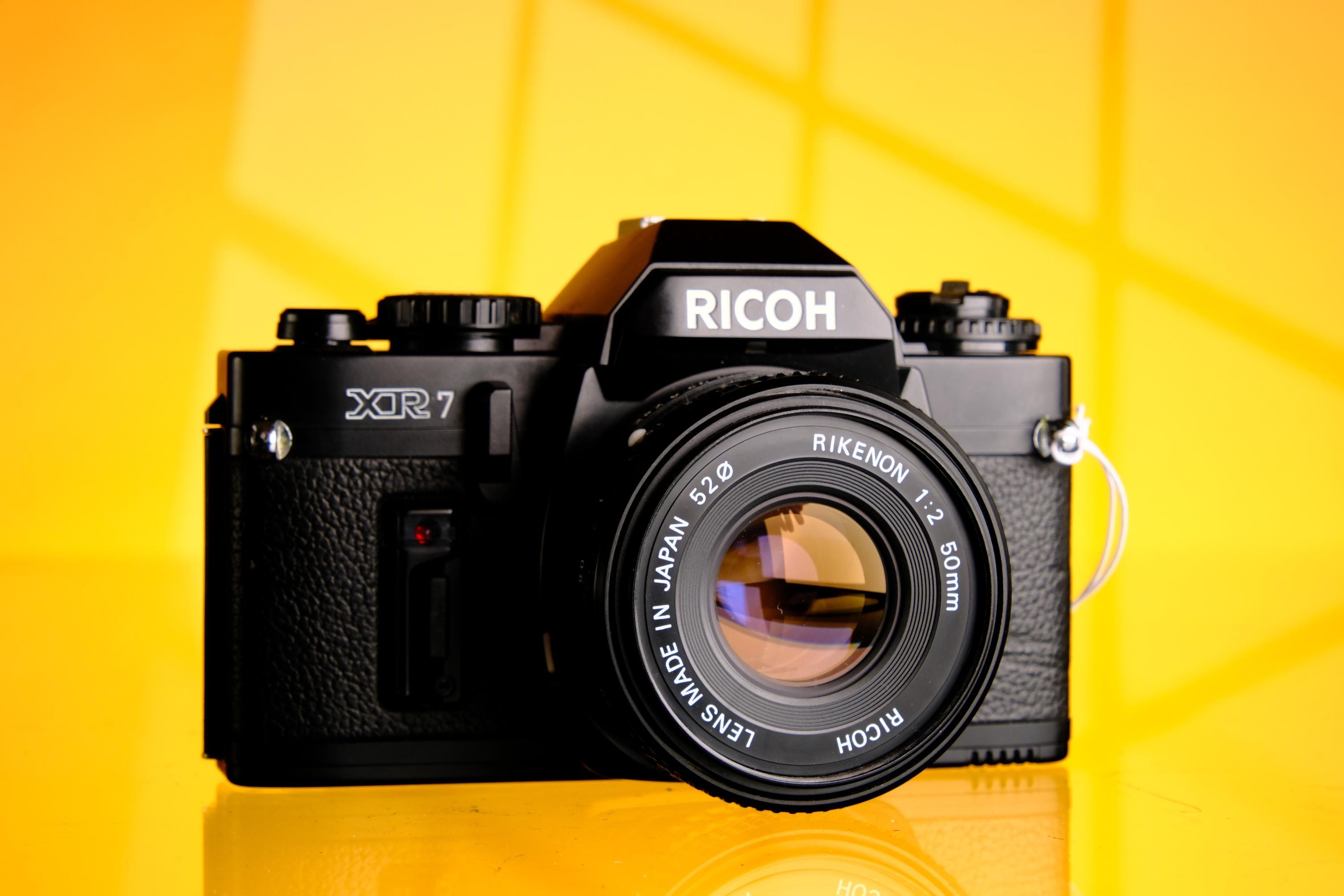 Ricoh XR-7 35mm SLR 50mm Lens K Mount Similar to K1000