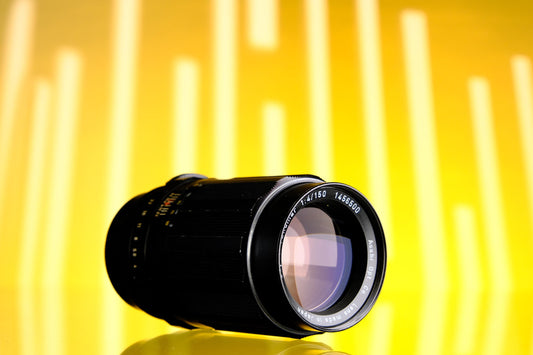 Pentax Super Takumar 150mm f/4.0 Telephoto M42 lens