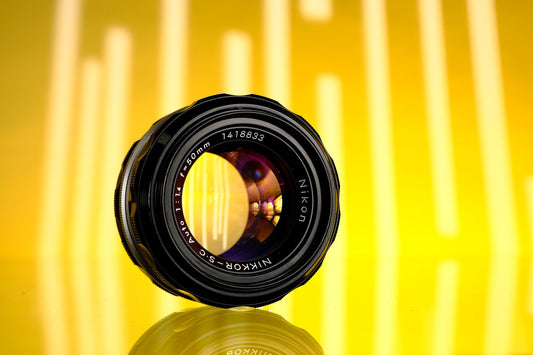 Nikon Nikkor-S.C 50mm F/1.4 F-Mount Lens