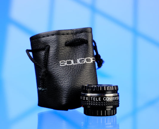 Soligor Pentax auto 110 teleconverter 1.7x