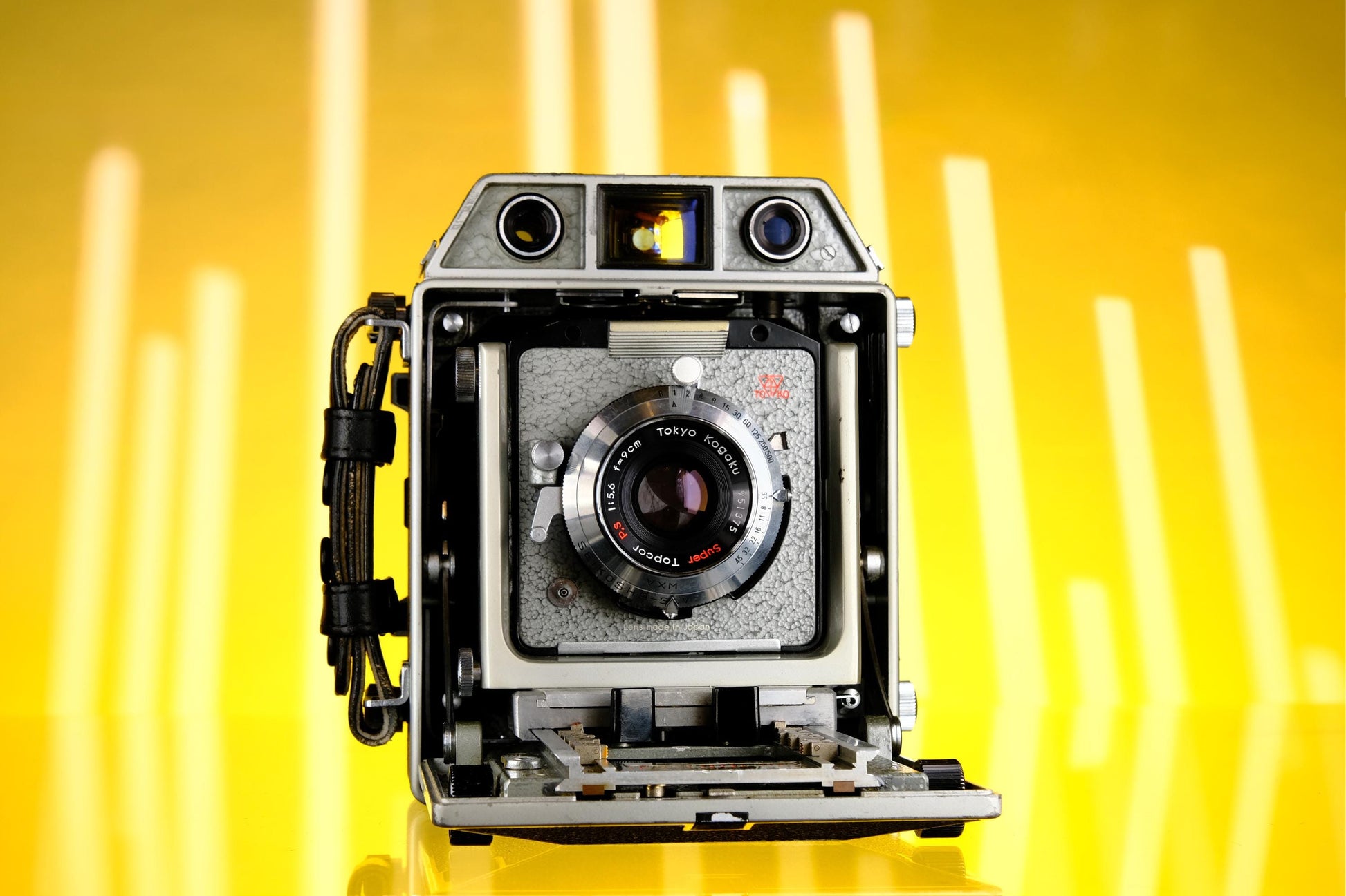 Topcon Horseman 970 Rangefinder View Camera w/ 6x9 roll film back, 9cm Super Topcor PS f/5.6 Lens