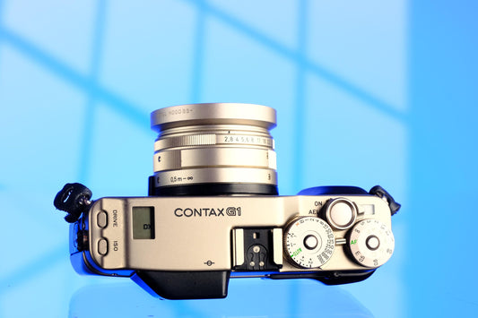 Contax G1 35mm Rangefinder Style Autofocus Camera w/ 28mm f/2.8 Biogon Lens
