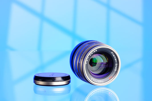 Contax 45mm f/2.0 Planar G Mount Lens G1 G2 46mm p-filter & gk-14 cap