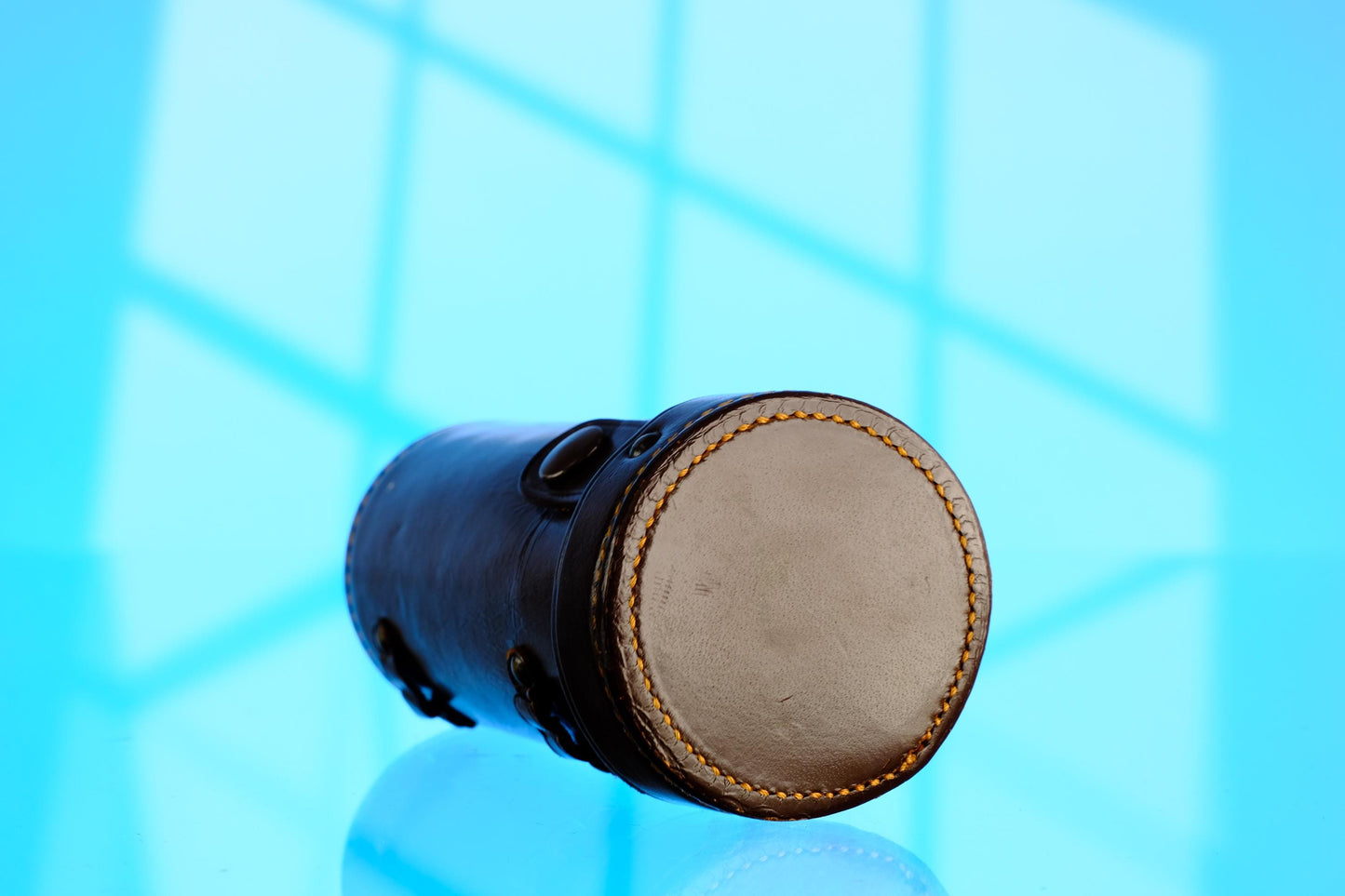 Leitz New York Leather Case - Telephoto Lenses 90mm 135mm 5.25in L x 2.25in W