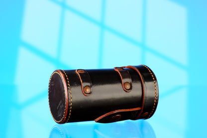 Leitz leather lens case - Lenses like Hektor, 90mm Elmarit