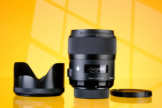 Sigma ART 35mm f/1.4 DG Wide Angle Lens for Nikon F Mount