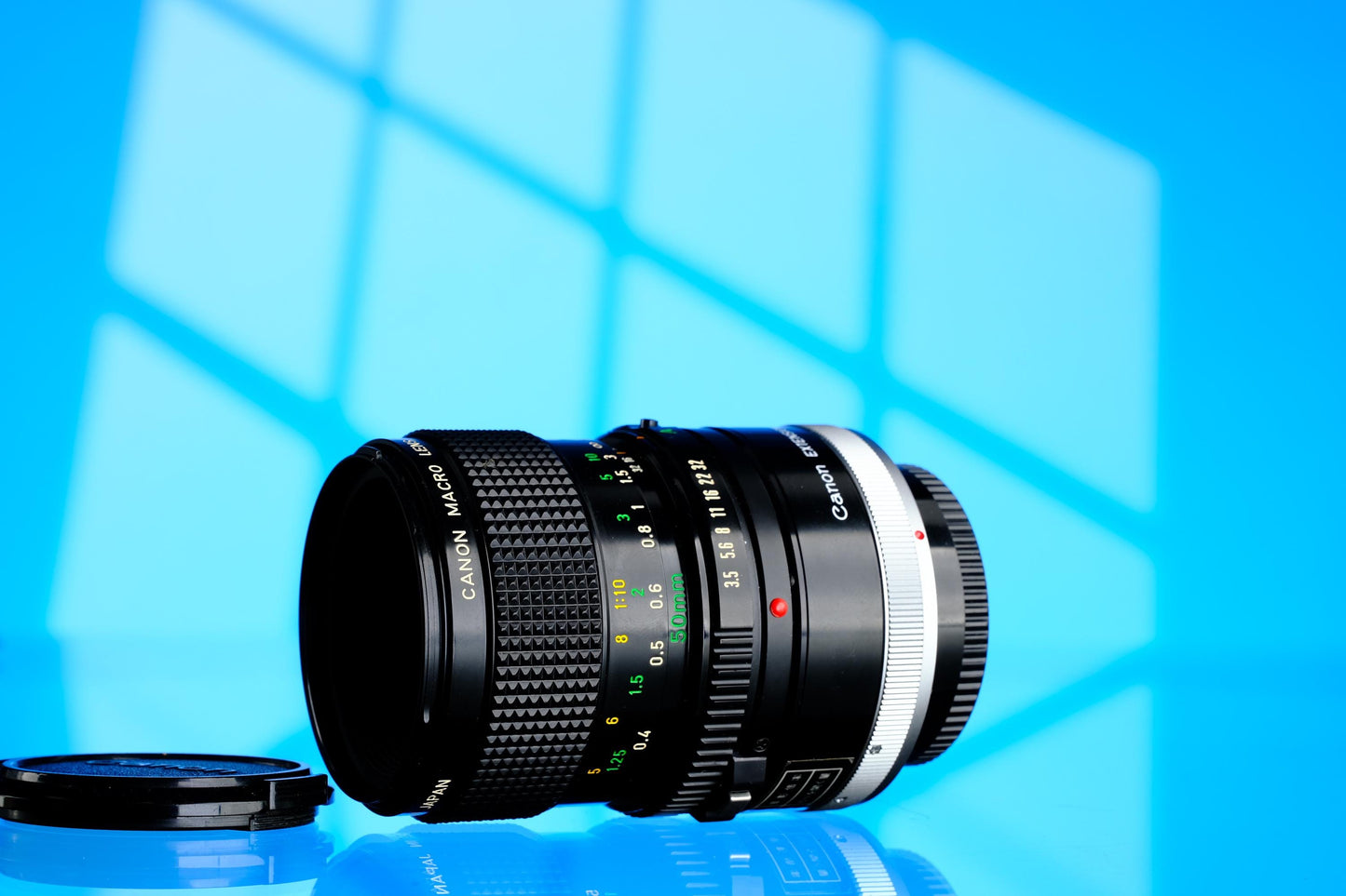 Canon FD 50mm f/3.5 Macro Lens + 25mm Extension Tube