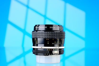 Nikon Micro Nikkor P 55mm f/3.5 F Mount Macro Lens F Mount