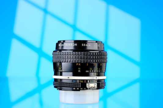 Nikon Micro Nikkor P 55mm f/3.5 F Mount Macro Lens F Mount