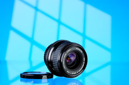 Minolta MD Cosmicar 28mm f/2.8 Wide Angle Lens