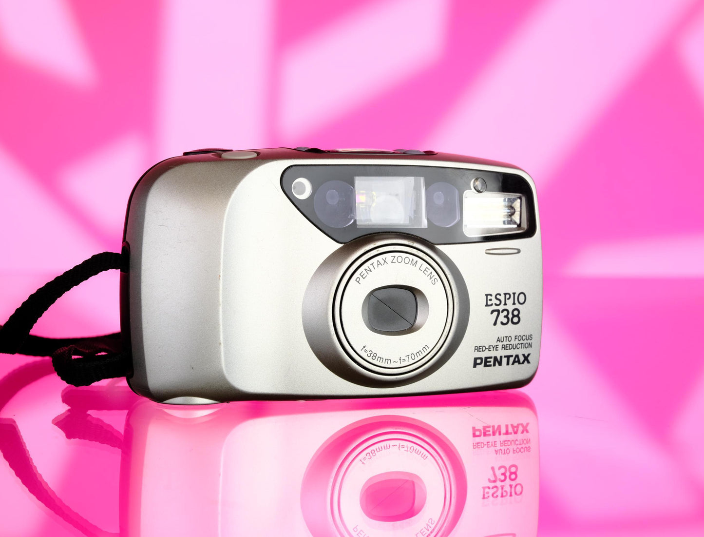 Pentax Espio 738 35mm Point & Shoot Camera