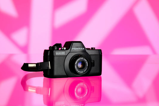 Pentax Auto 110 Miniature Format SLR + 24mm f/2.8 Lens
