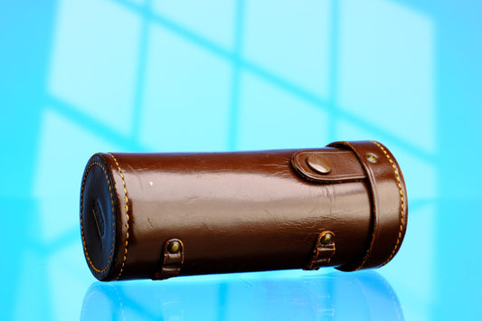Leitz New York Leather Case - Telephoto Lenses 90mm 135mm 5.25in L x 2.25in W