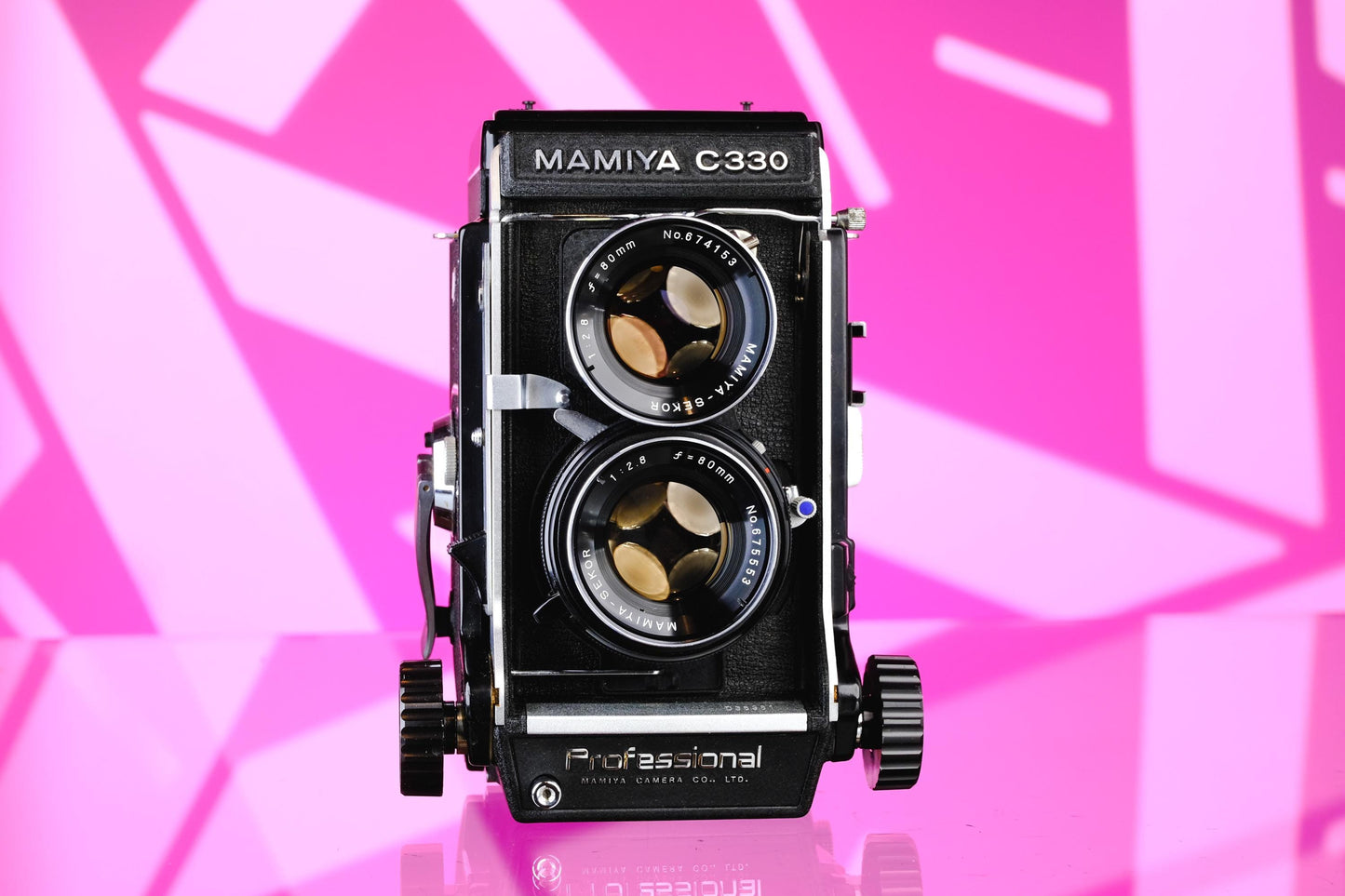 Mamiya C330 Professional 6x6 TLR Camera + 80mm f/2.8 Lens