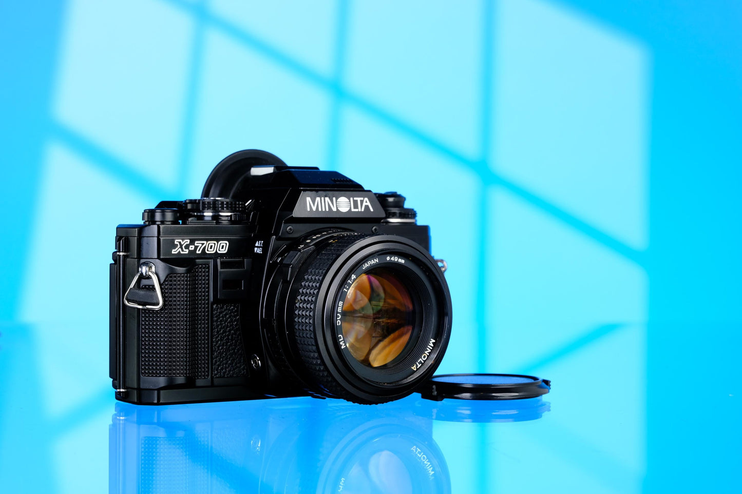 Minolta X-700 35mm SLR Film Camera + 50mm F/1.4