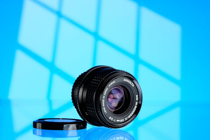 Minolta MD Cosmicar 28mm f/2.8 Wide Angle Lens