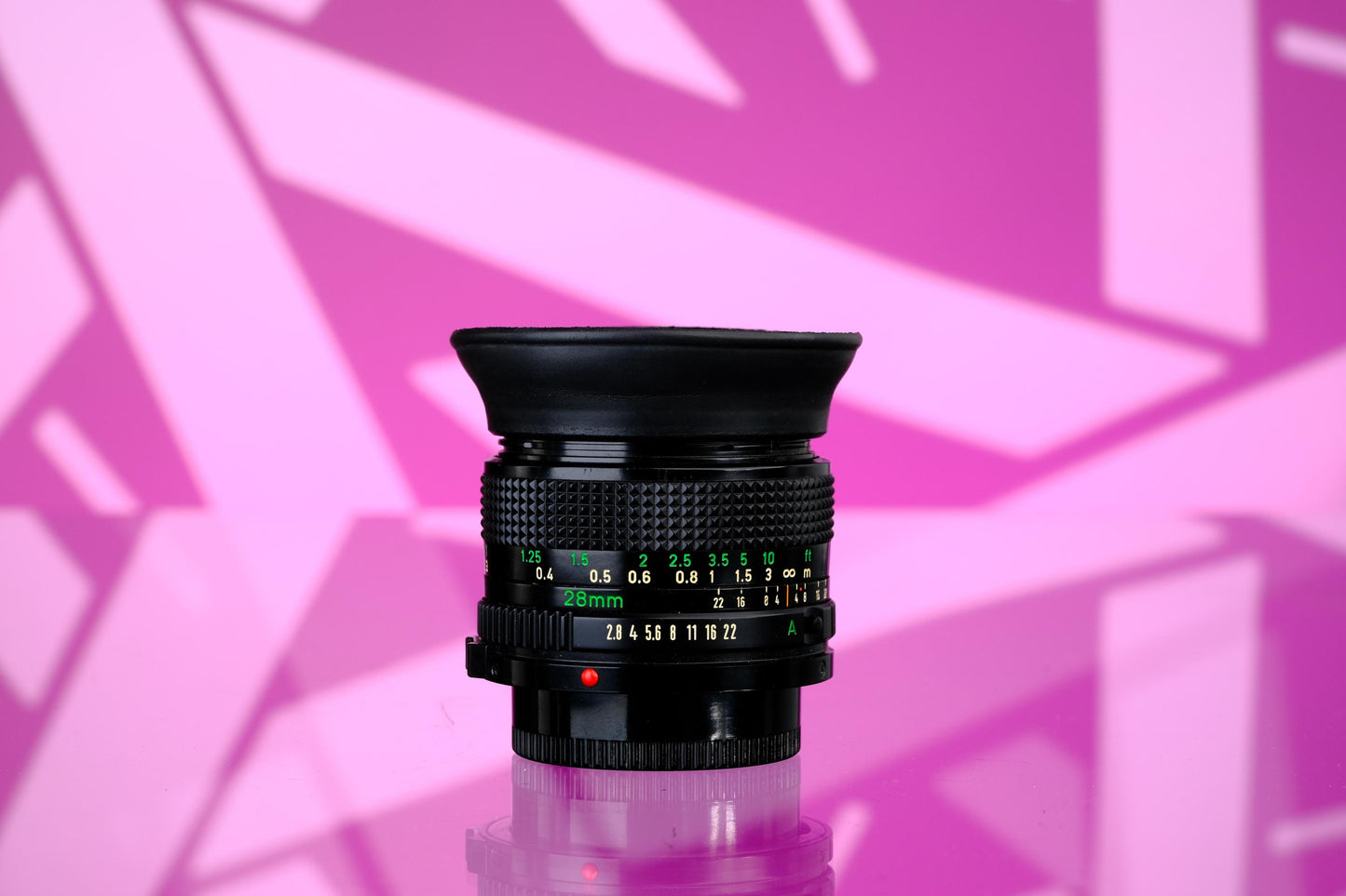 Canon 28mm f/2.8 nFD Lens