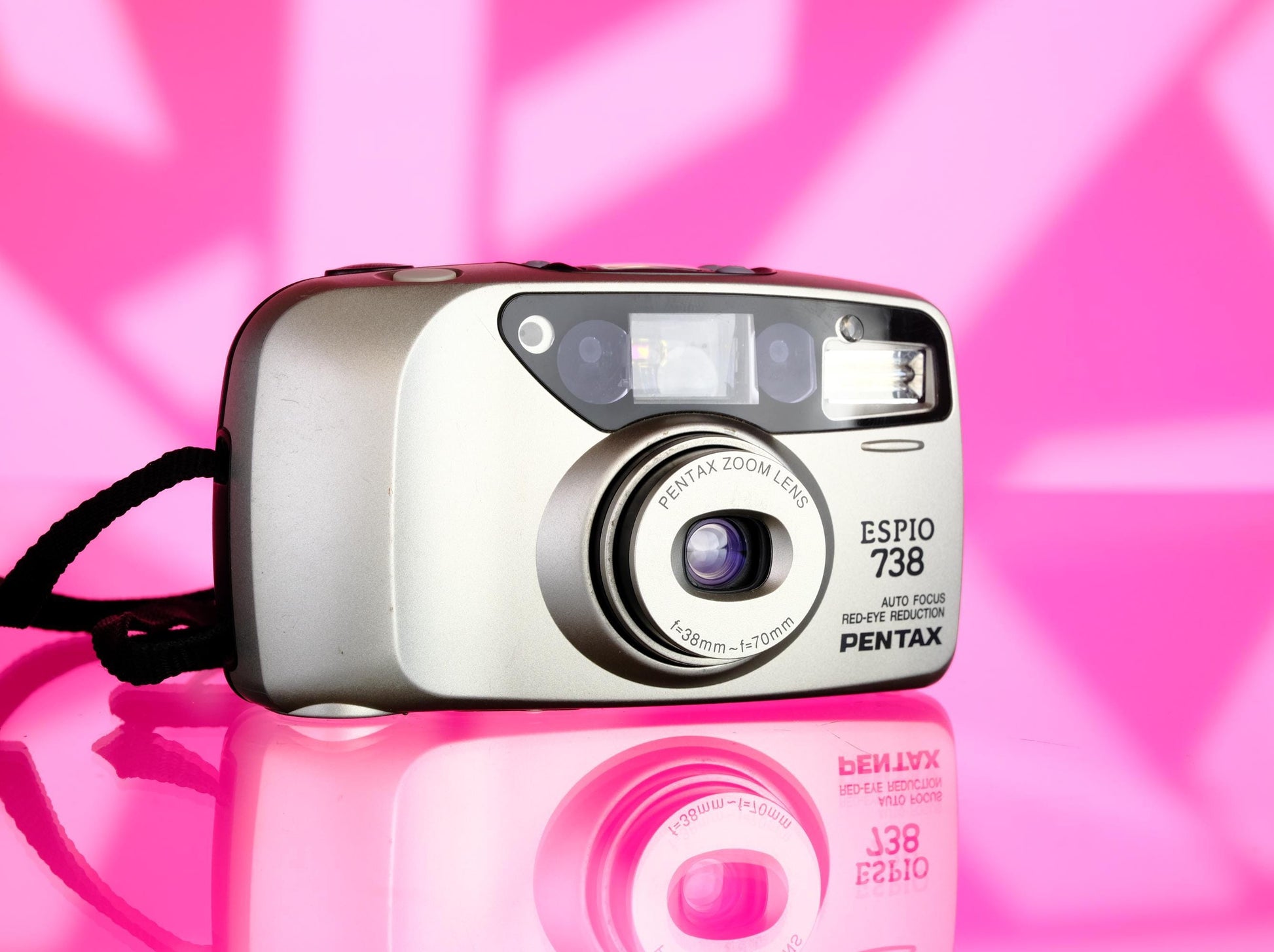 Pentax Espio 738 35mm Point & Shoot Camera