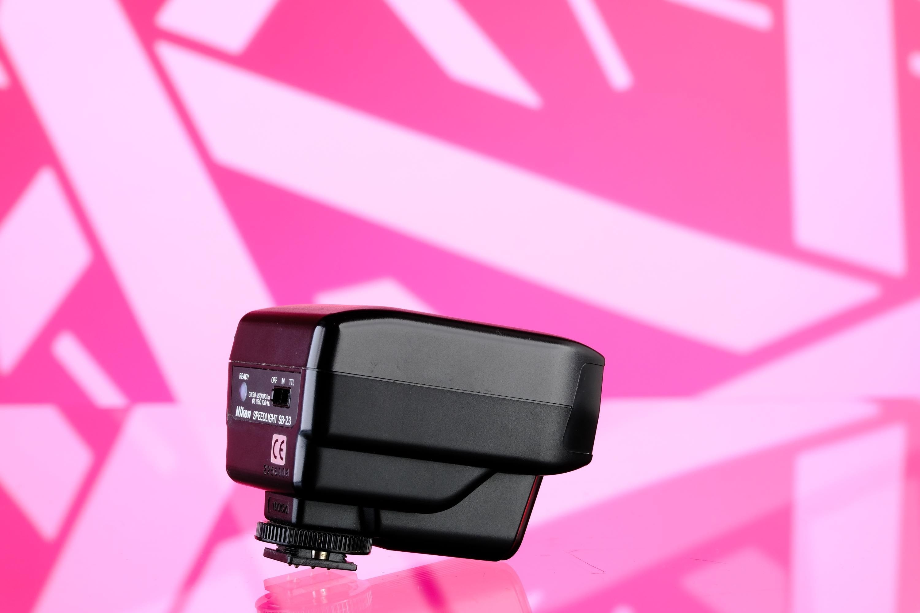 Nikon ニコン Speedlight SB-23 Nikon Speedlight SB-23 Hotshoe On Camera Flash – Coastal Film Lab