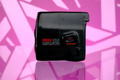 Kyocera Yashica Samurai X3.0 Half Frame 35mm Point and Shoot Camera