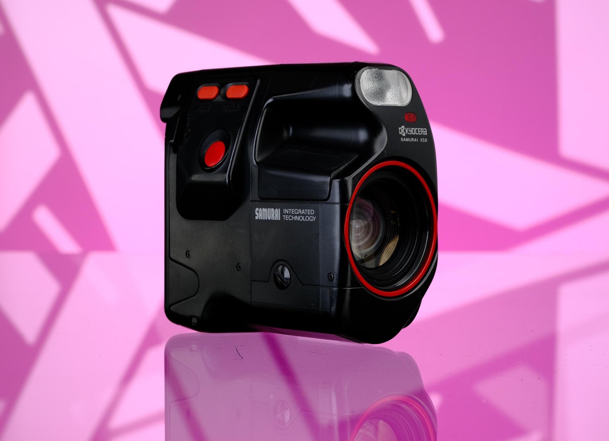 Kyocera Yashica Samurai X3.0 Half Frame 35mm Point and Shoot Camera