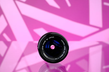 Canon 50mm f/1.4 nFD Mount Lens