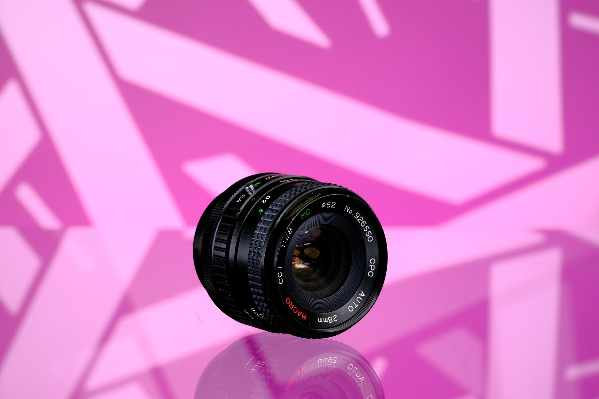 CPC Macro MC 28mm f/2.8 Wide Angle Prime Lens - FD Mount