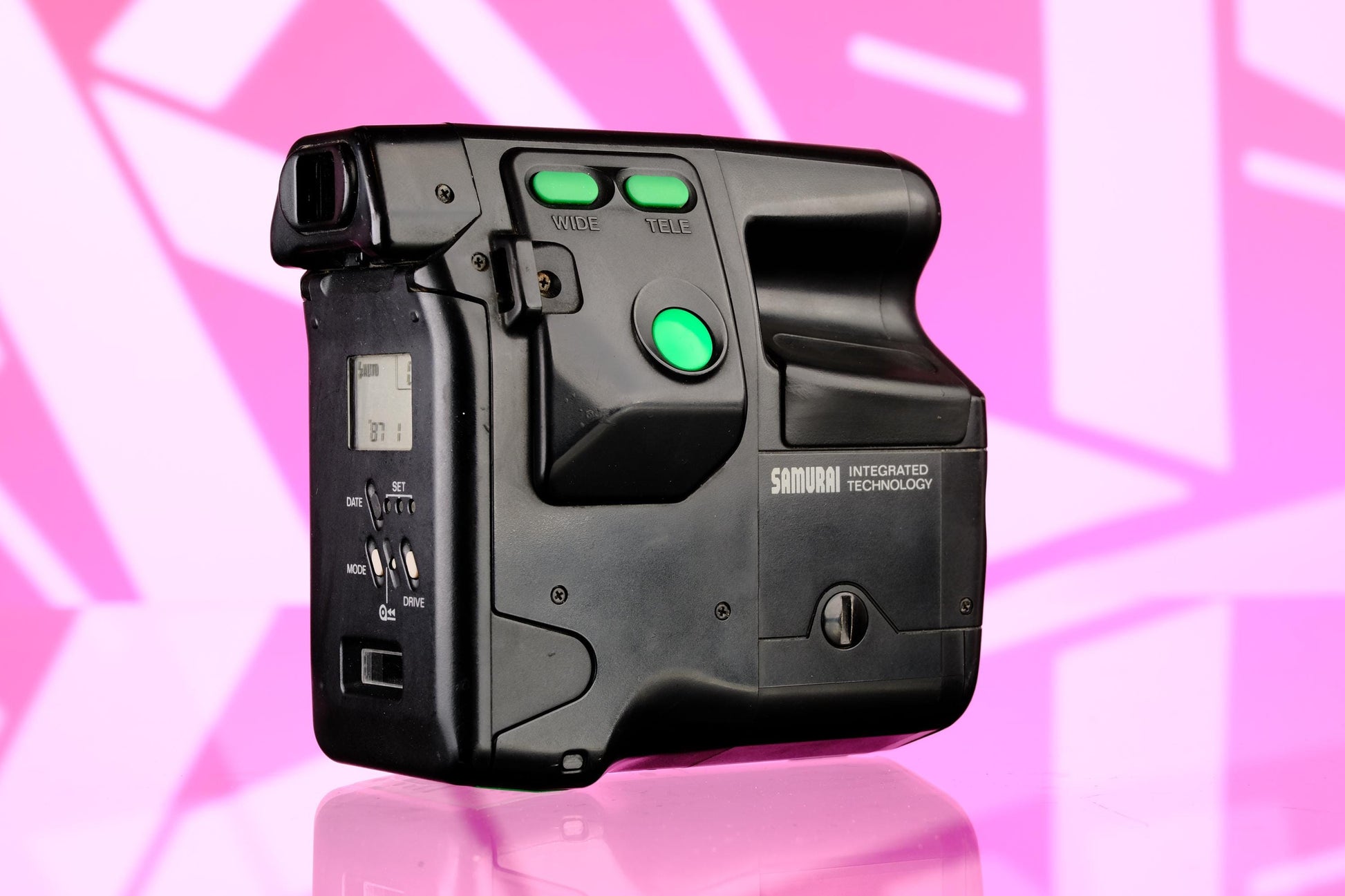 Kyocera Samurai x3.0 35mm Point and Shoot Half Frame Camera