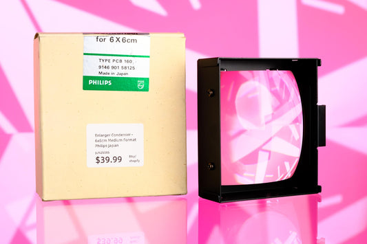 Enlarger Condenser - 6x6cm Medium Format Philips Japan
