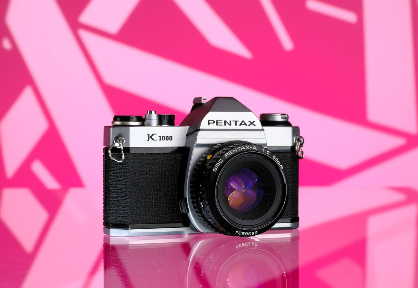Pentax K1000 35mm SLR + 50mm f/2 Lens