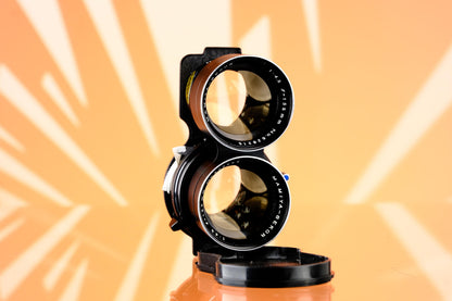 Mamiya-Sekor 135mm 1:4.5 TLR Lens Blue Dot