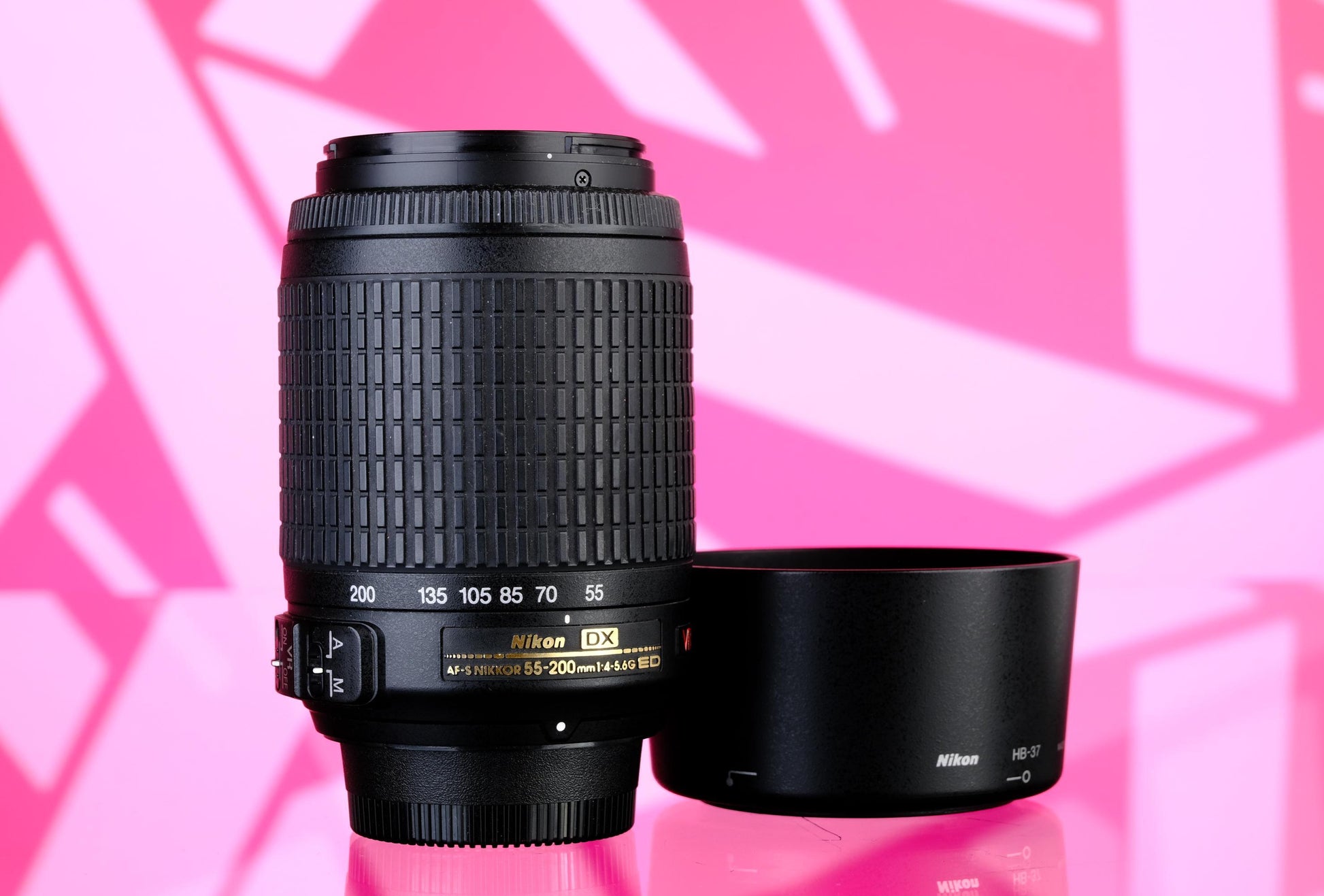 Nikon 50-200 f/4.0-5.6G ED DX Telephoto Zoom Lens Nikon F Mount