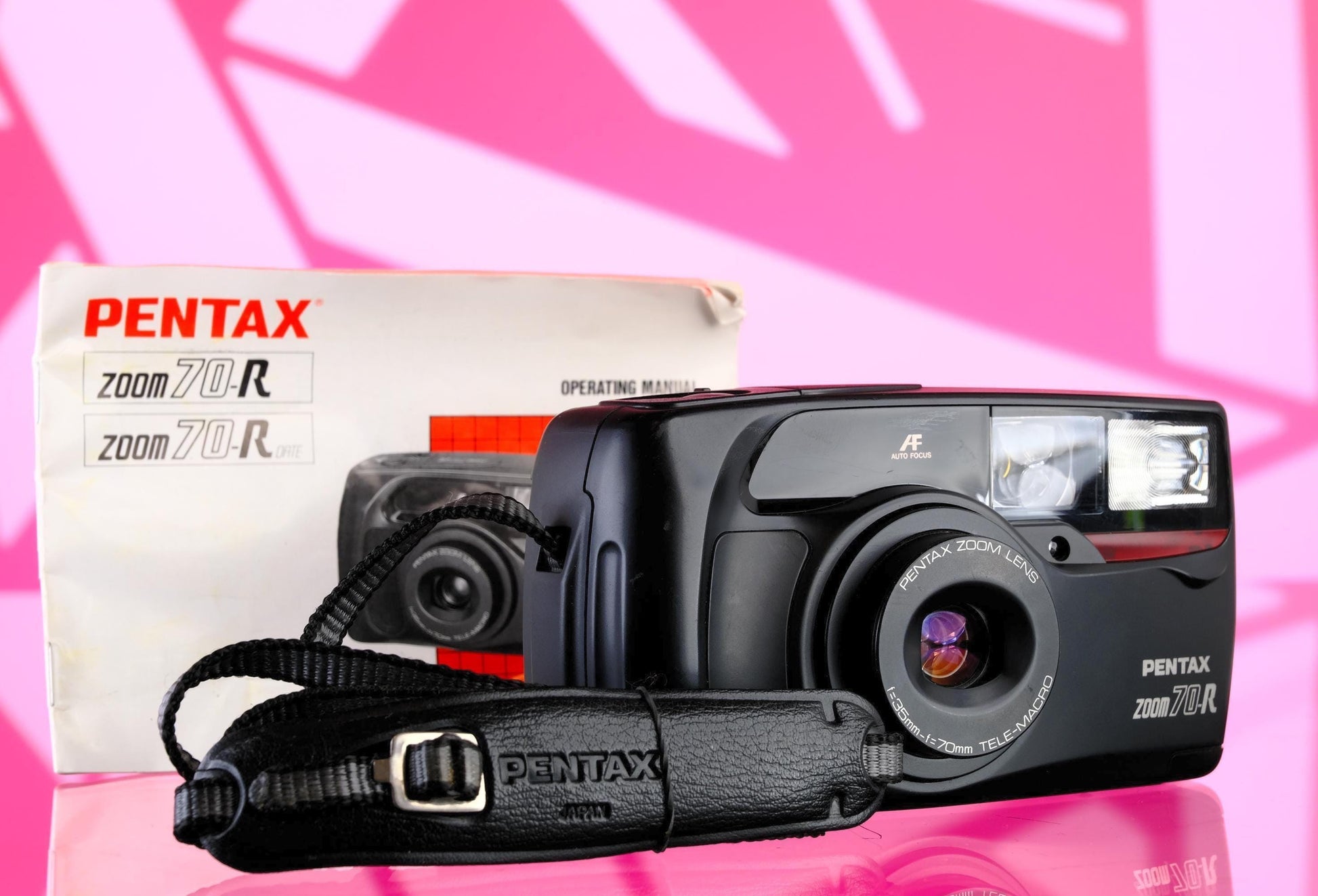 Pentax Zoom 70-R 35mm Point and Shoot Film Camera