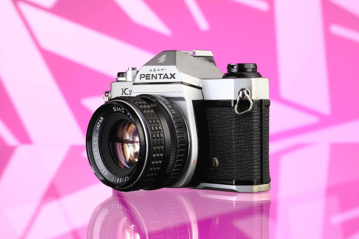 Pentax K1000 35mm SLR + 50mm f/1.8 Lens