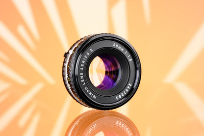 Nikon 50mm f/1.8 Series E Lens