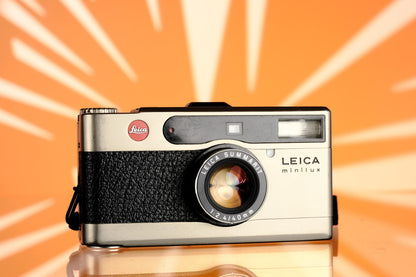 Leica Minilux 35mm Point and Shoot Film Camnera - 40mm f/2.4 Lens - Replaced Ribbon Cable!