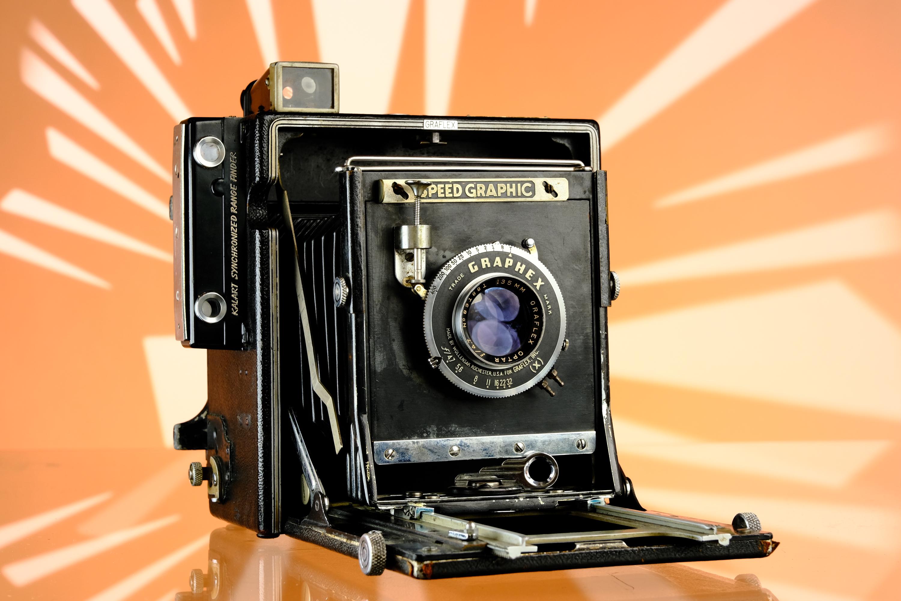 Graflex Speed Graphic + Graflex Optar 135mm f/4.7 – Coastal Film Lab
