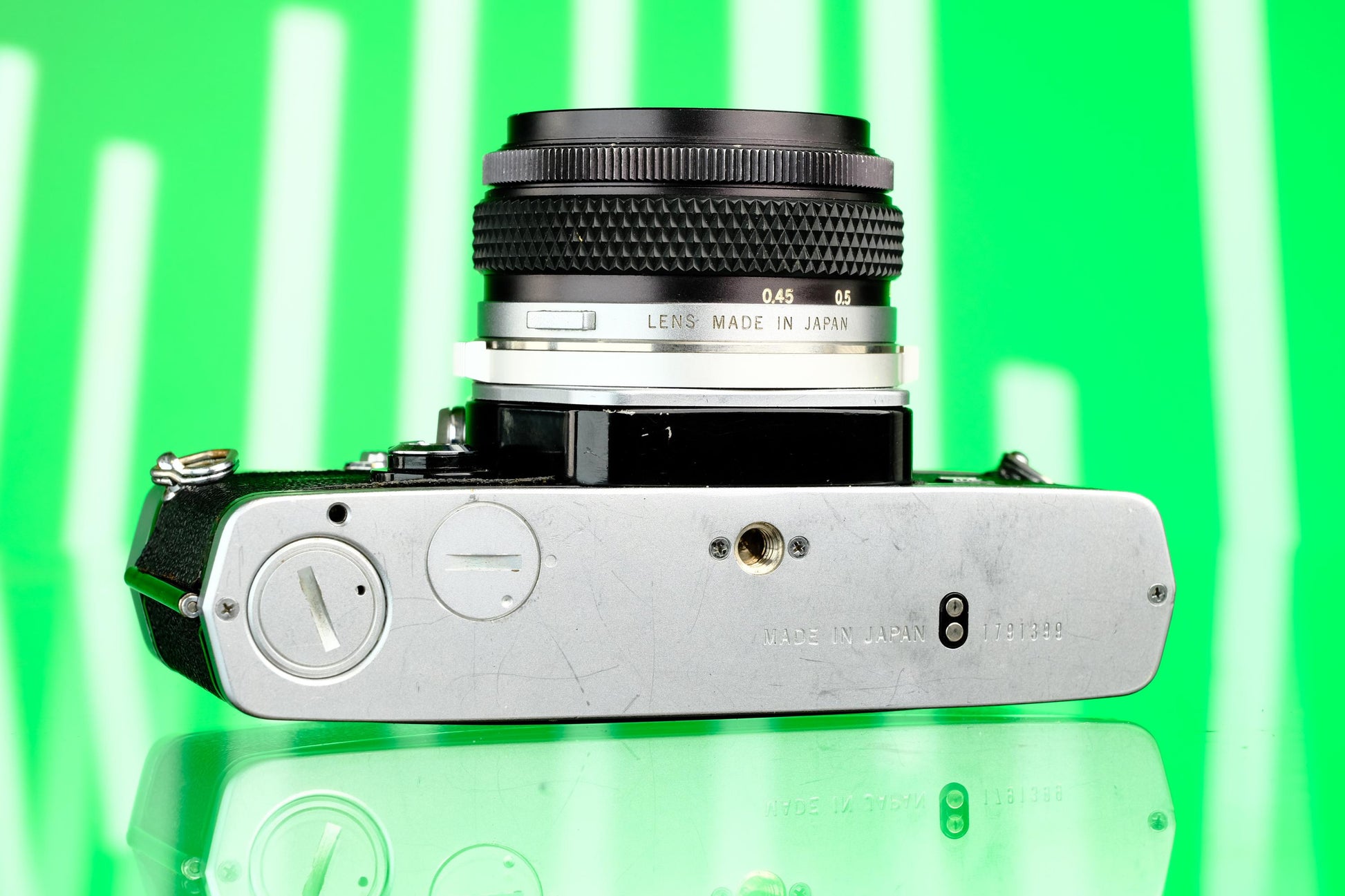 Olympus OM-1 35mm SLR Film Camera + 50mm f/1.8 Lens