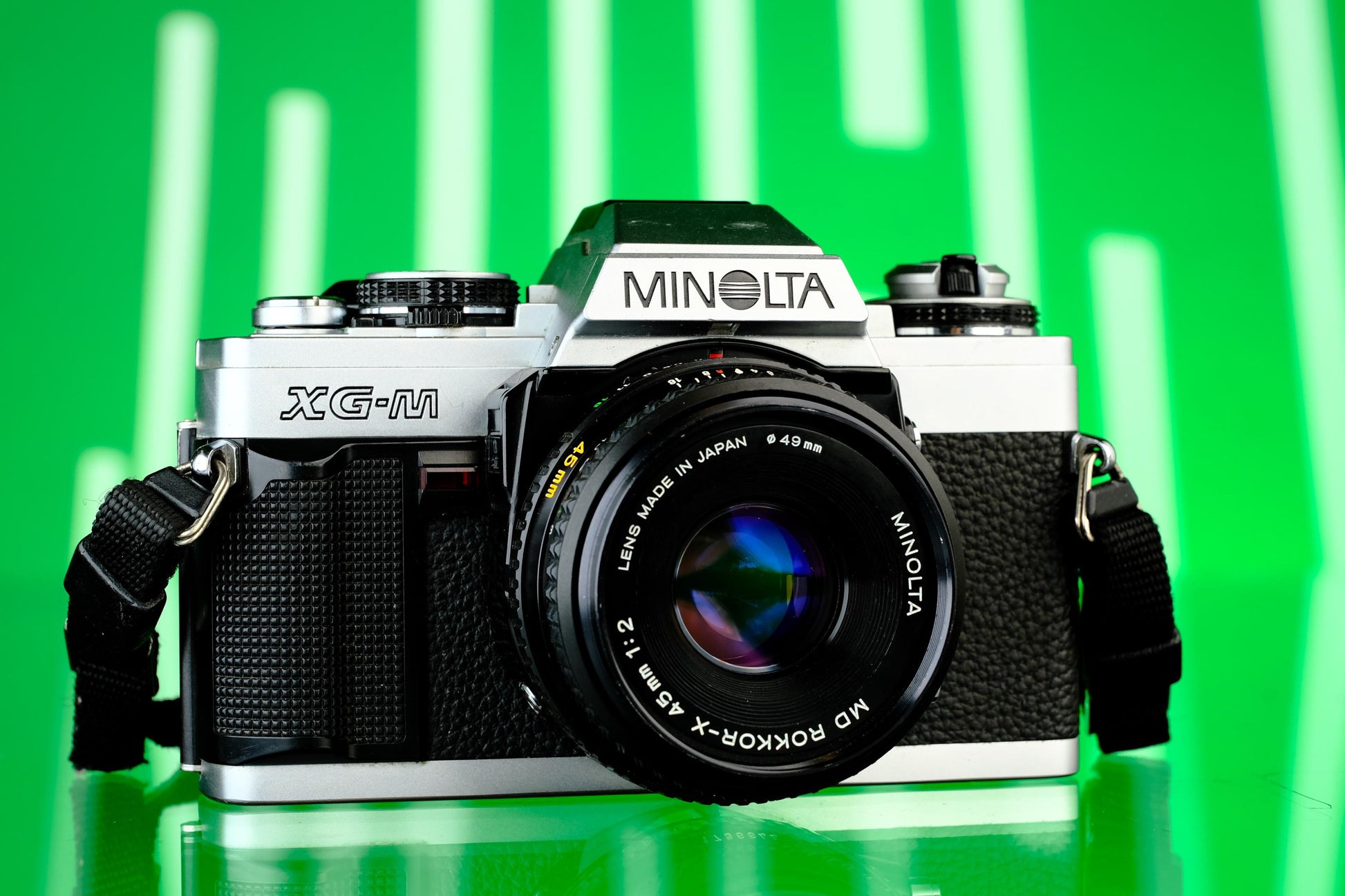 Minolta XG-M 35mm SLR + 45mm f/2.0 Lens