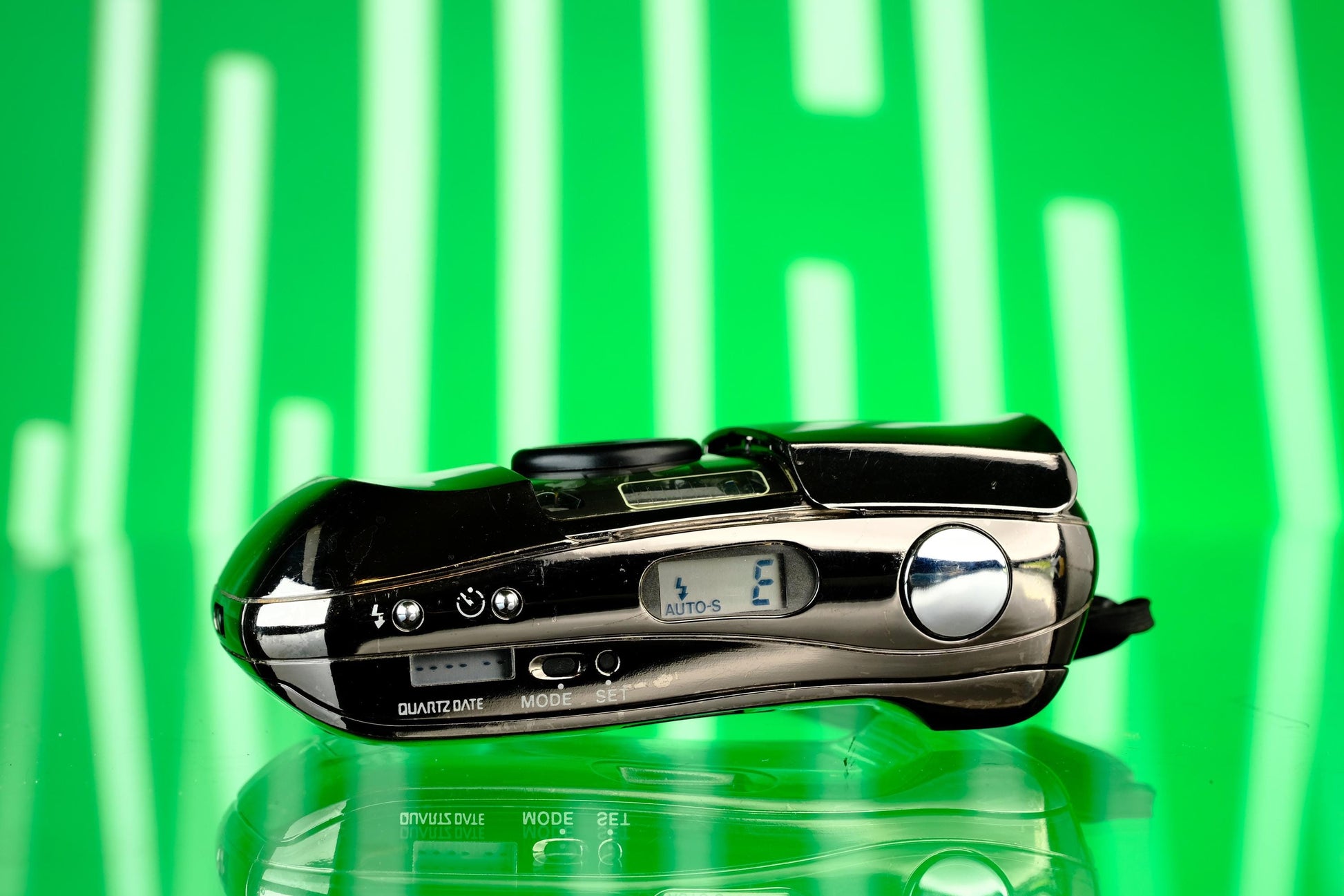 Olympus mju I 35mm Point and Shoot Camera - Limited Chrome Edition