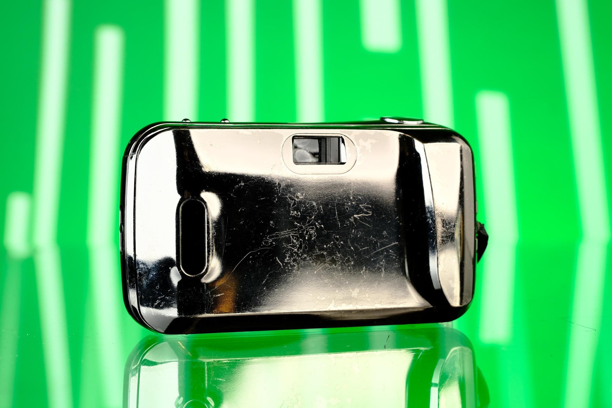 Olympus mju I 35mm Point and Shoot Camera - Limited Chrome Edition