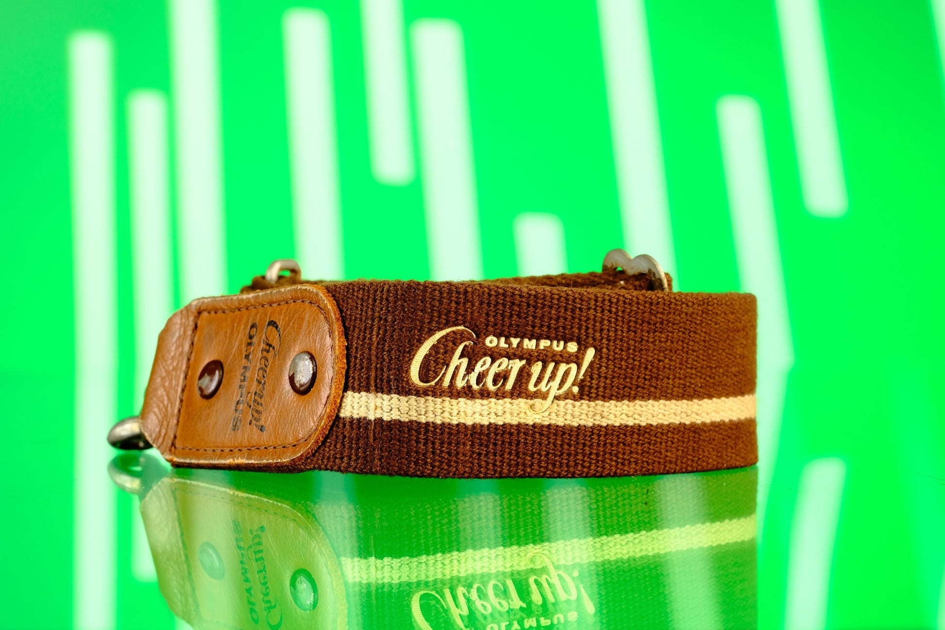 Olympus Vintage "Cheer Up" Camera Strap