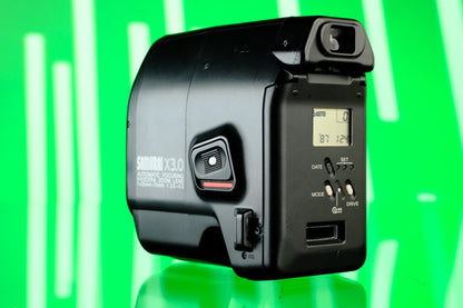 Kyocera Samurai X3.0 Half Frame 35mm Camera