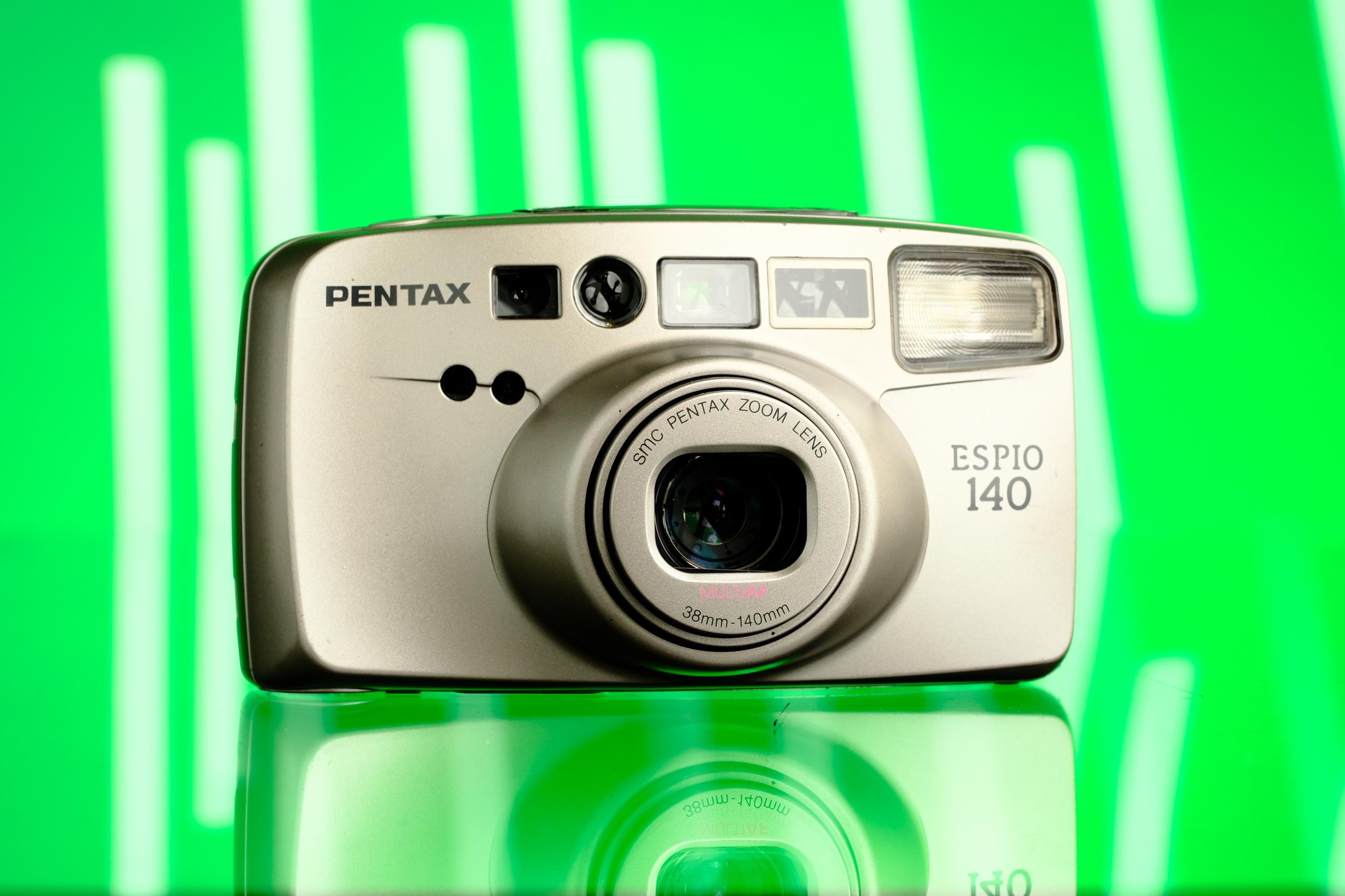 Pentax 0 Espio - 35mm Camera ペンタックス 38-140mm ESPIO PENTAX