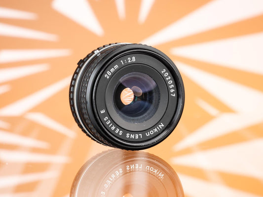 Nikon Nikkor 28mm f/2.8 Series E Lens