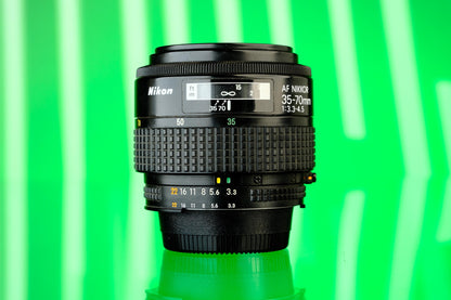 Nikon Af Nikkor 35-70mm f/3.3-4.5 Ai-S Zoom Lens F Mount