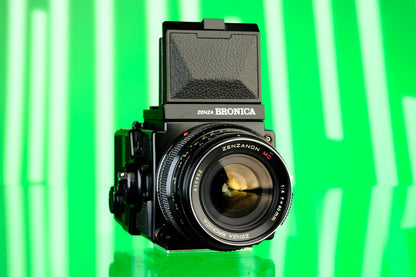 Bronica ETRsi 120 645 Medium Format Camera + 40mm f/4.0 Lens