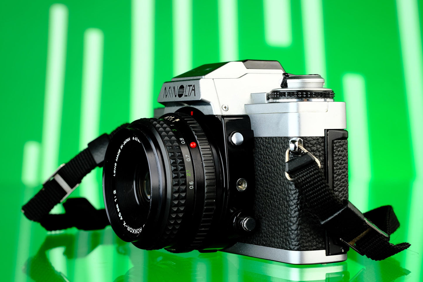 Minolta XG-M 35mm SLR + 45mm f/2.0 Lens