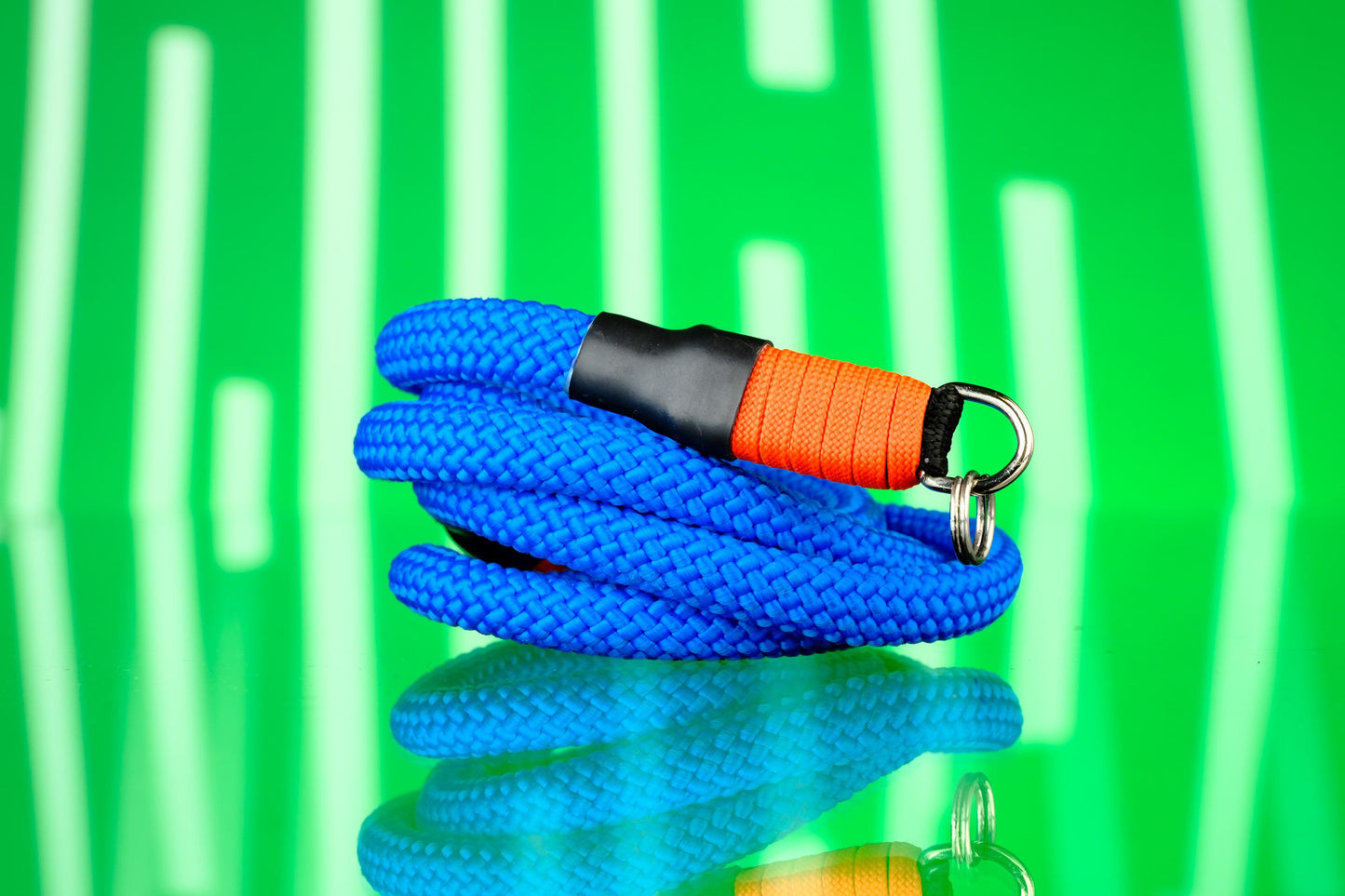 Blue Nylon Rope Camera Strap